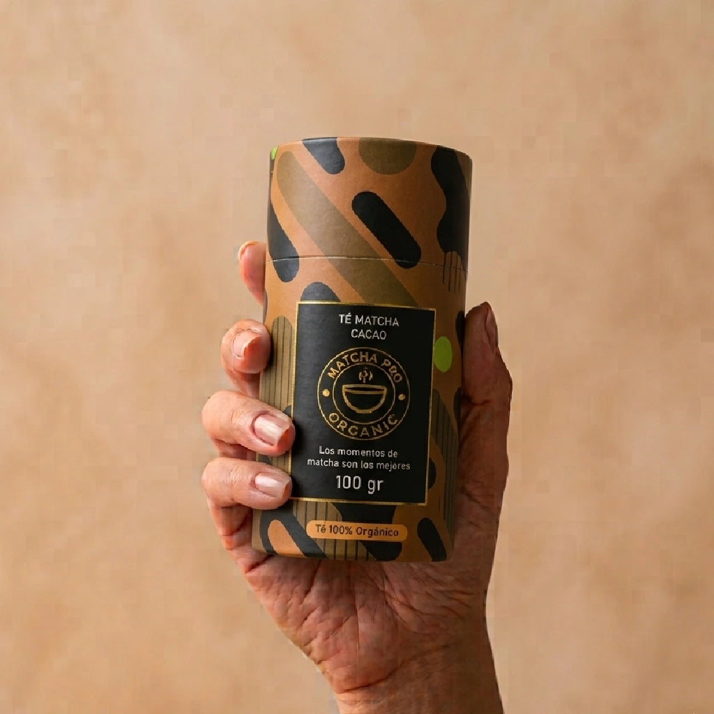 Té Matcha con Cacao en polvo — MatchaPro