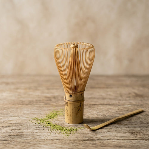 Chasen de bambú tradicional para matcha — MatchaPro